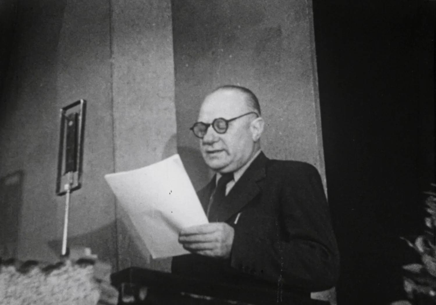 Náhledový obrázek předmětu Krajská konference KSČ v Českých Budějovicích v roce 1948