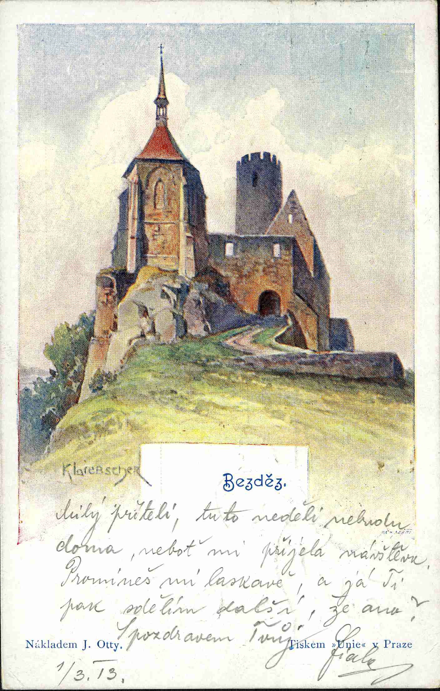 Náhledový obrázek Barevná pohlednice - 2