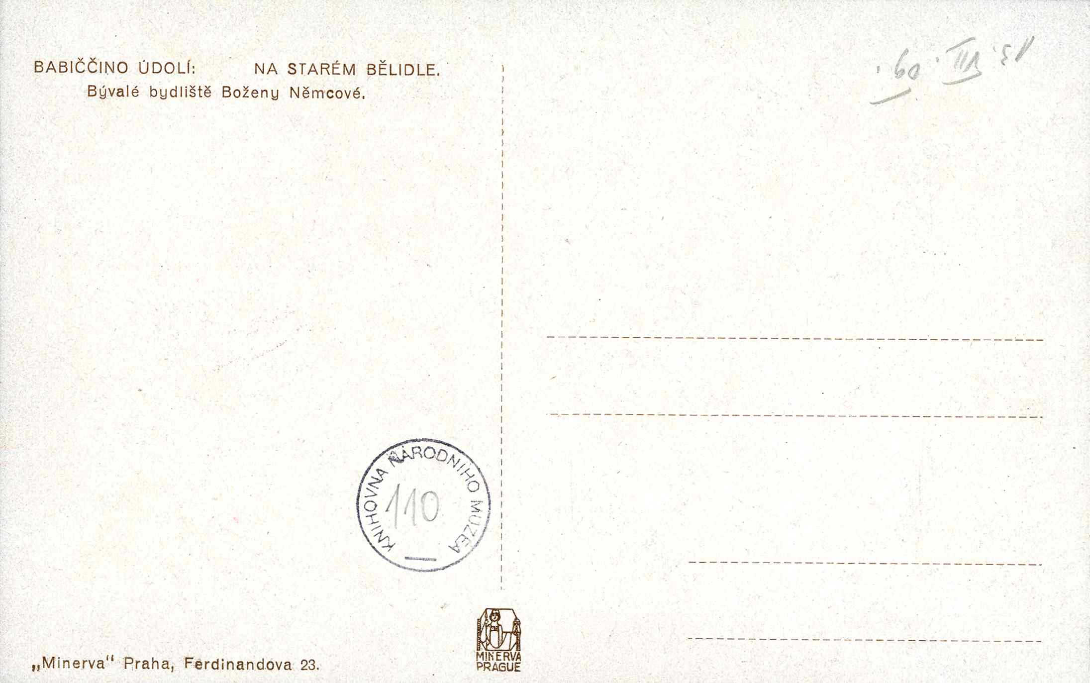Náhledový obrázek Barevná pohlednice - 2