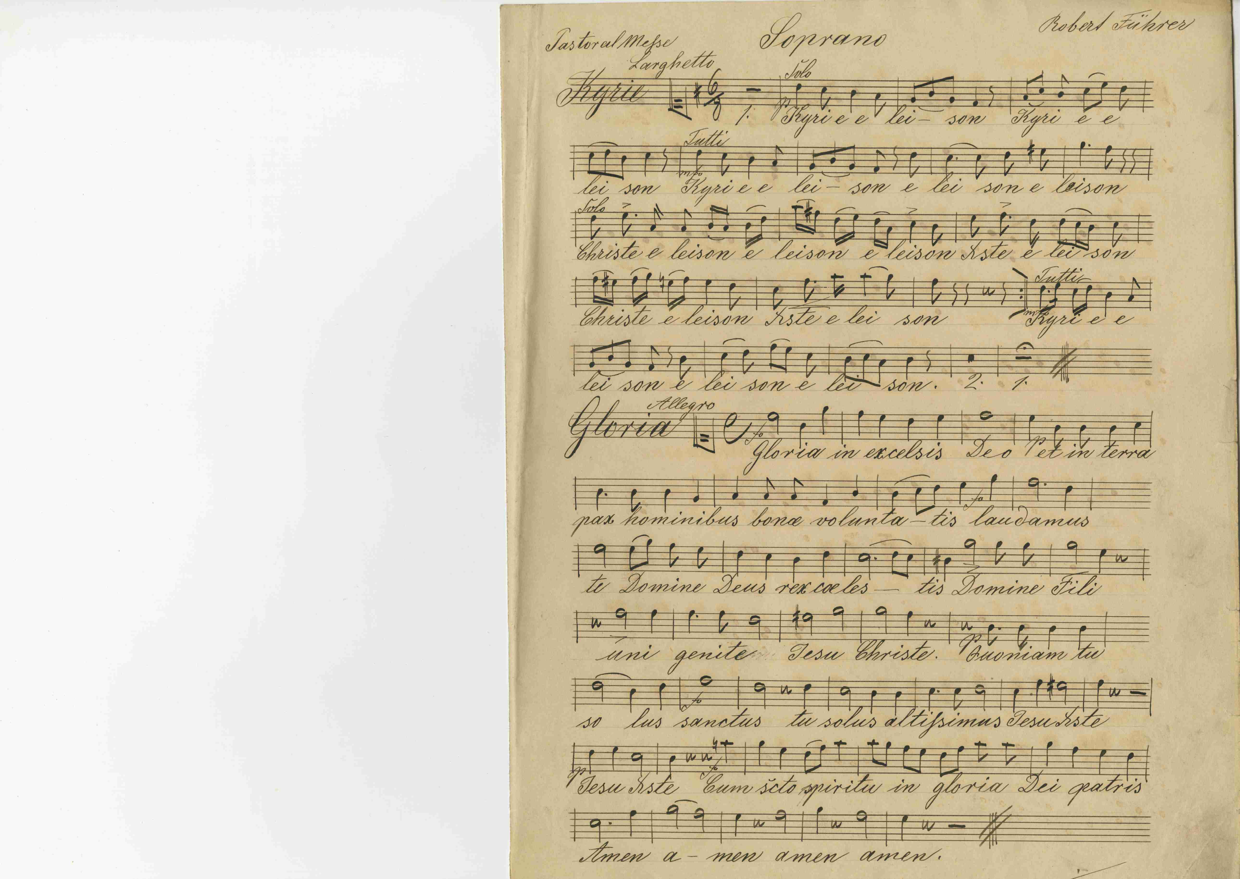 Náhledový obrázek Kurze Pastoral Messe - 2
