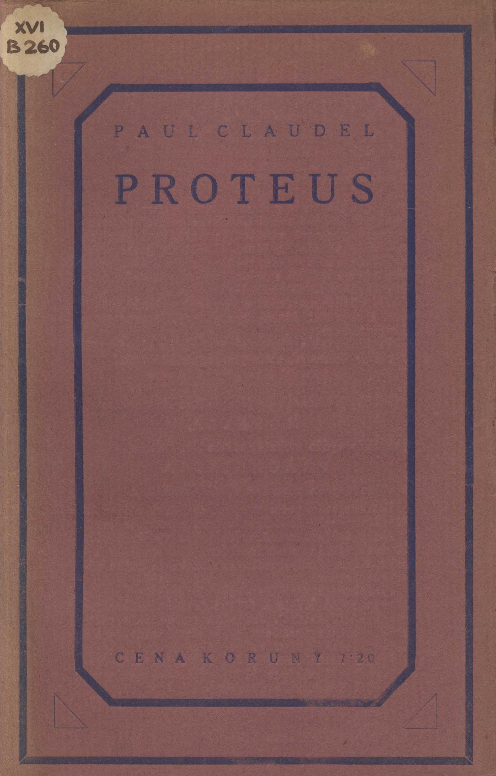 Náhledový obrázek předmětu Proteus