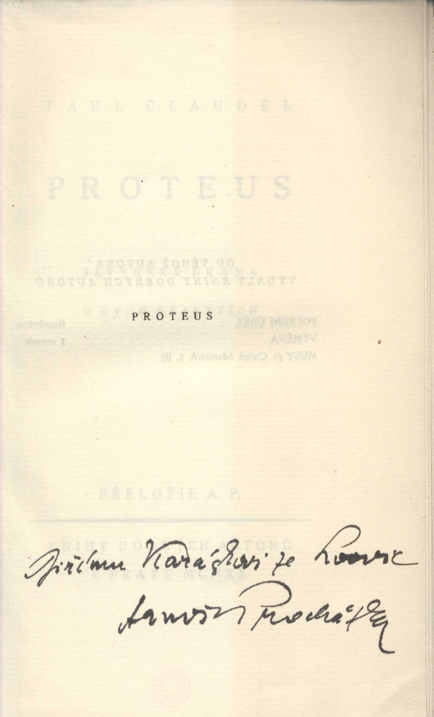 Náhledový obrázek Proteus - 2