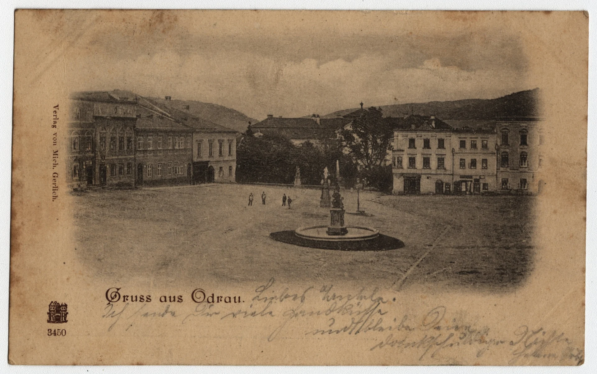 Náhledový obrázek předmětu Odry (čb. pohlednice)