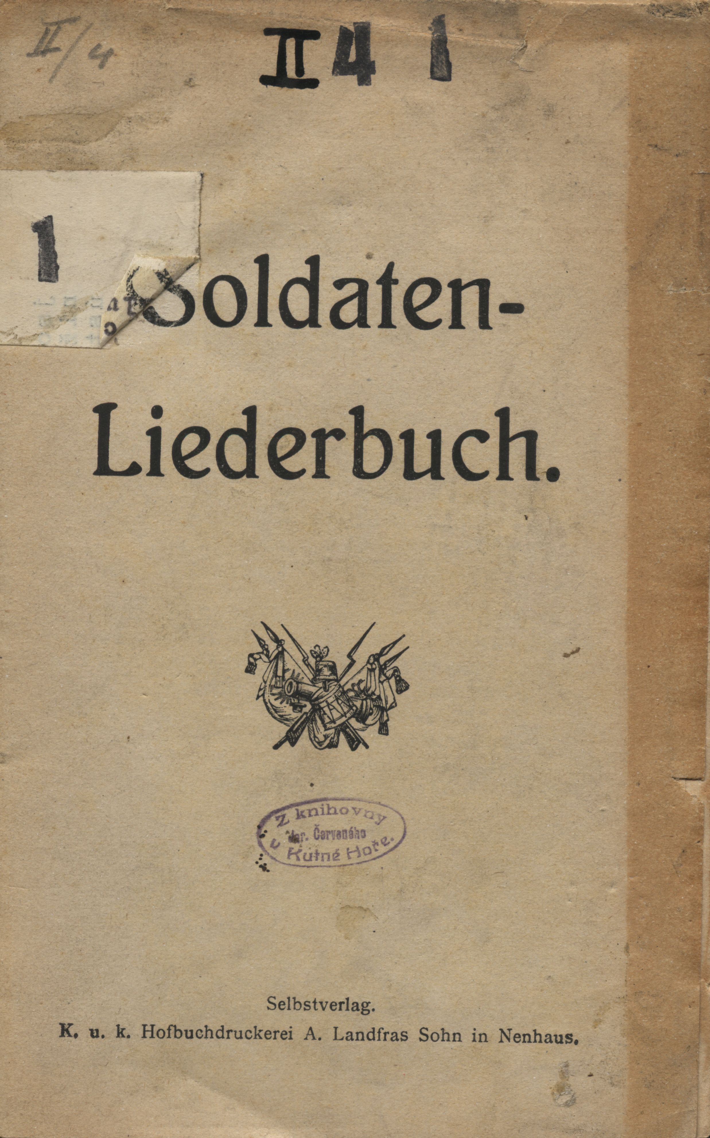 Náhledový obrázek Soldaten-Liederbuch - 1