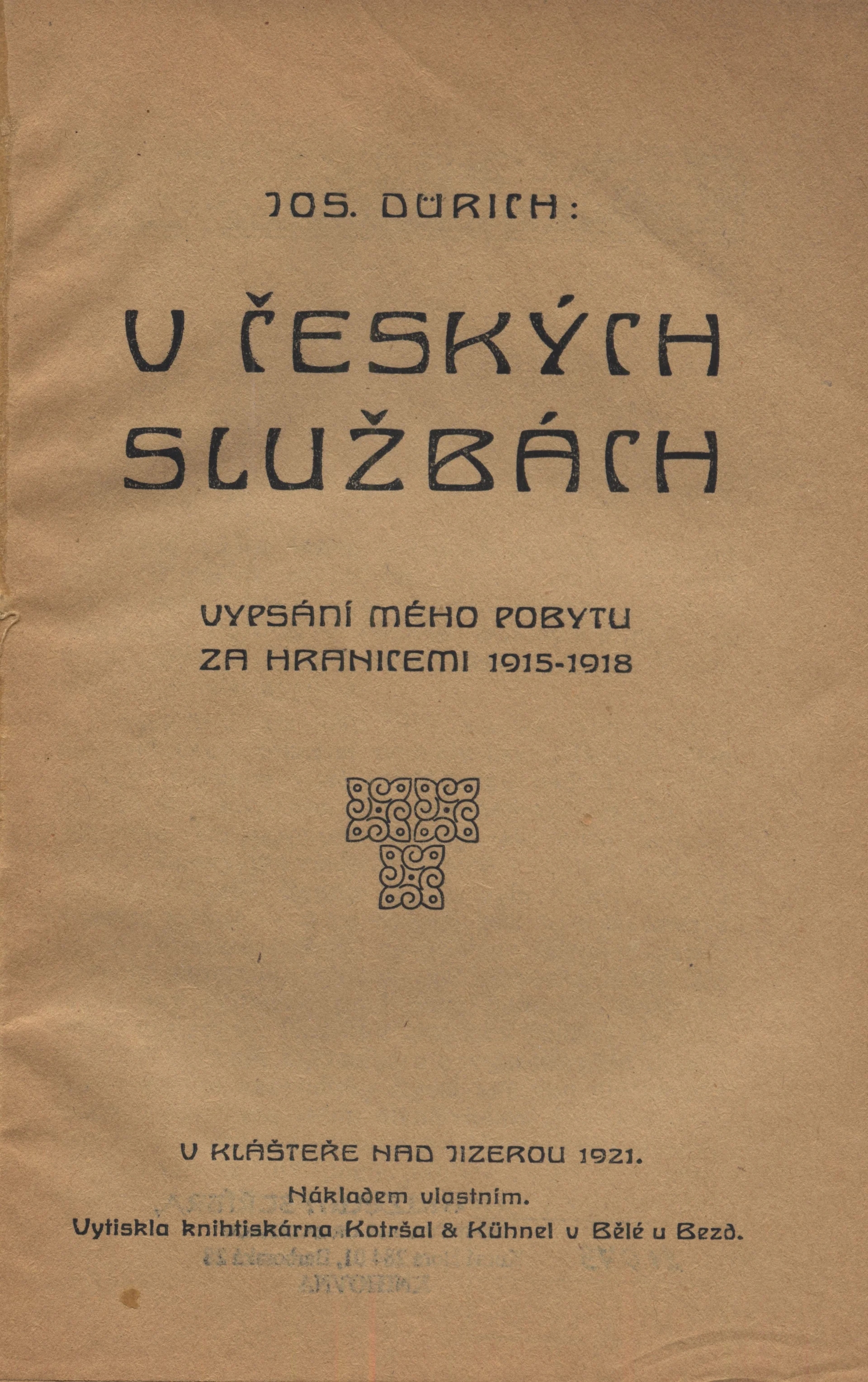 Náhledový obrázek předmětu V českých službách