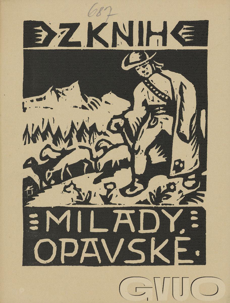 Náhledový obrázek předmětu Ex libris Milady Opavské