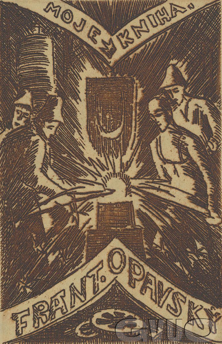 Náhledový obrázek předmětu Ex libris František Opavský