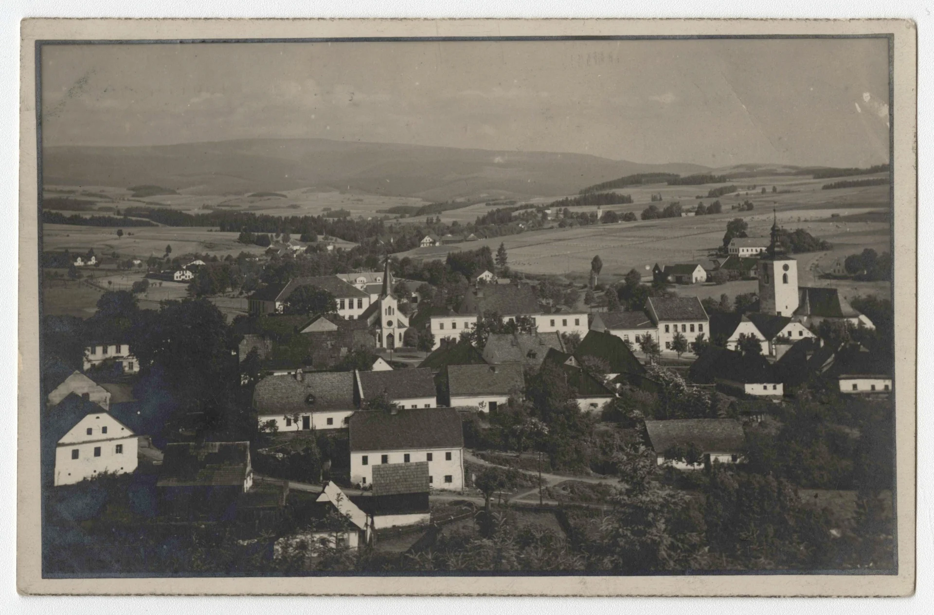 Náhledový obrázek předmětu Obec Břidličná (čb. pohlednice)