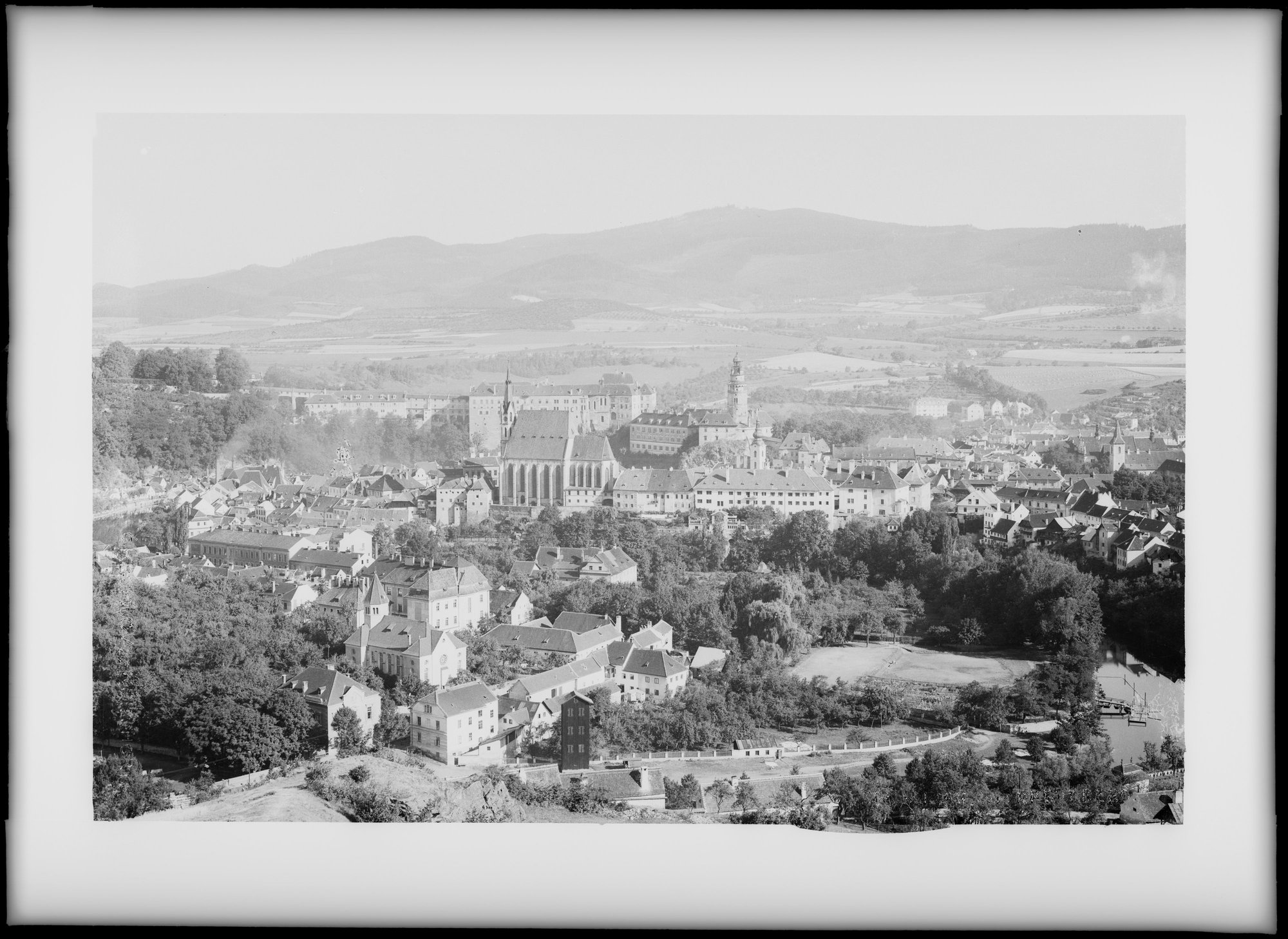 Náhledový obrázek Pohled na Český Krumlov - 1
