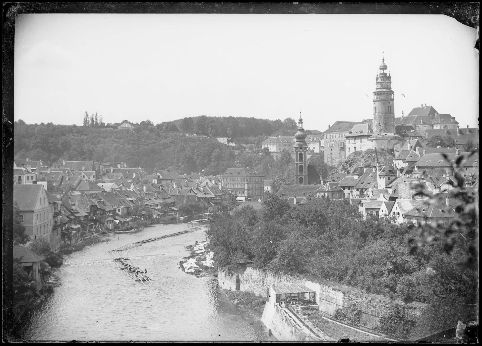 Náhledový obrázek předmětu Pohled na hrad a zámek Český Krumlov