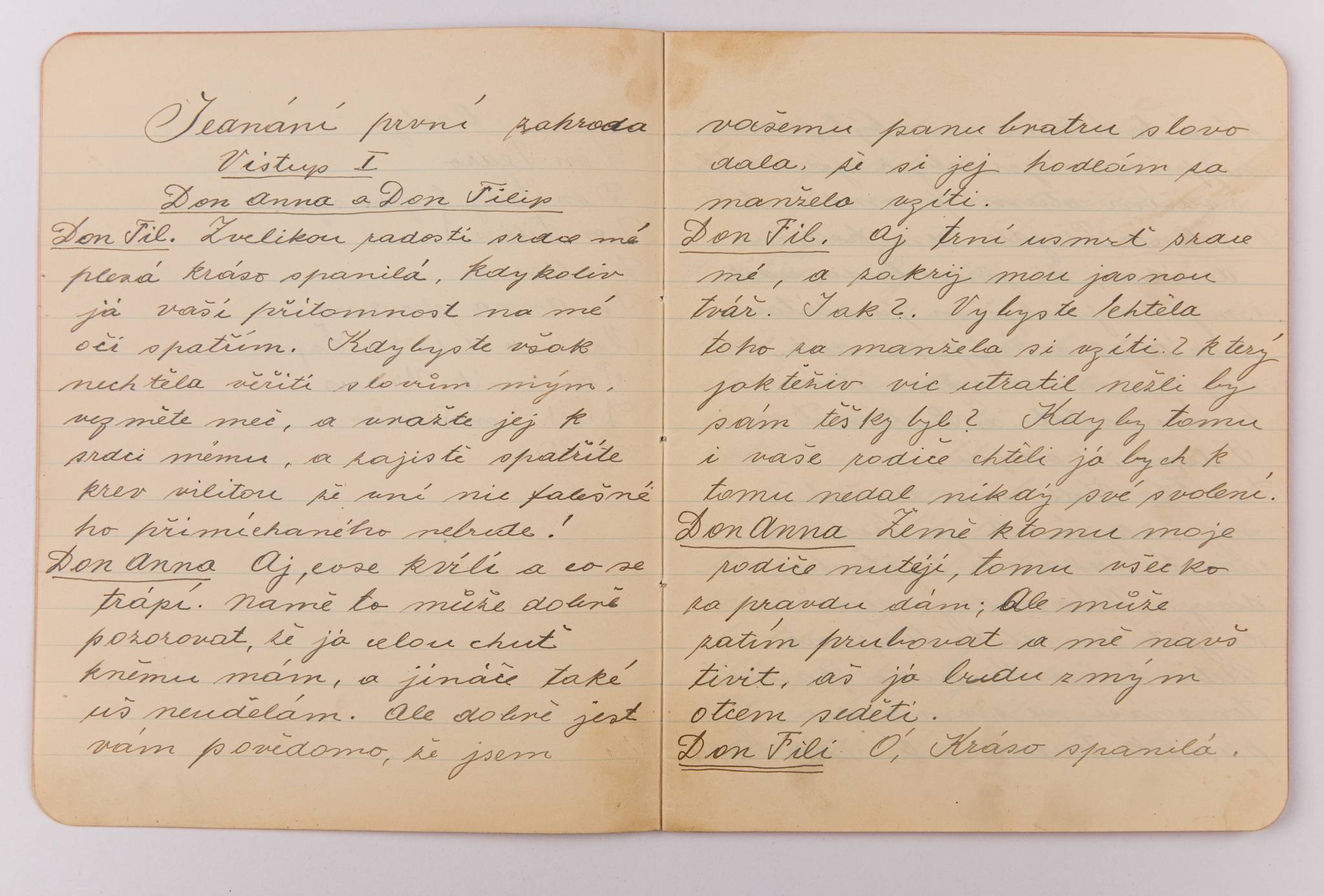 Náhledový obrázek Rukopis - Don Šajn - 1