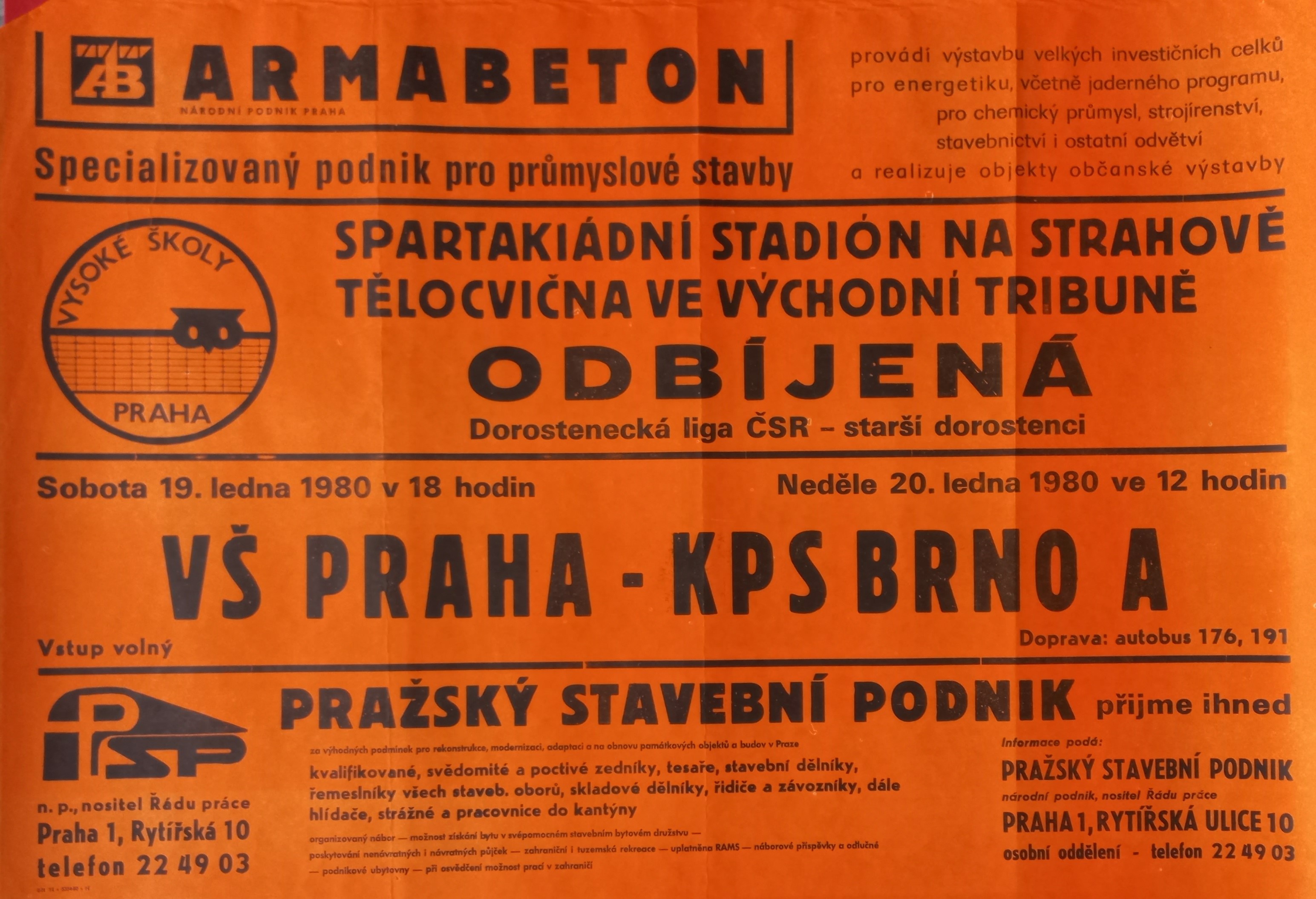 Náhledový obrázek Dorostenecká liga ČSR. VŠ Praha - KPS Brno A - 1