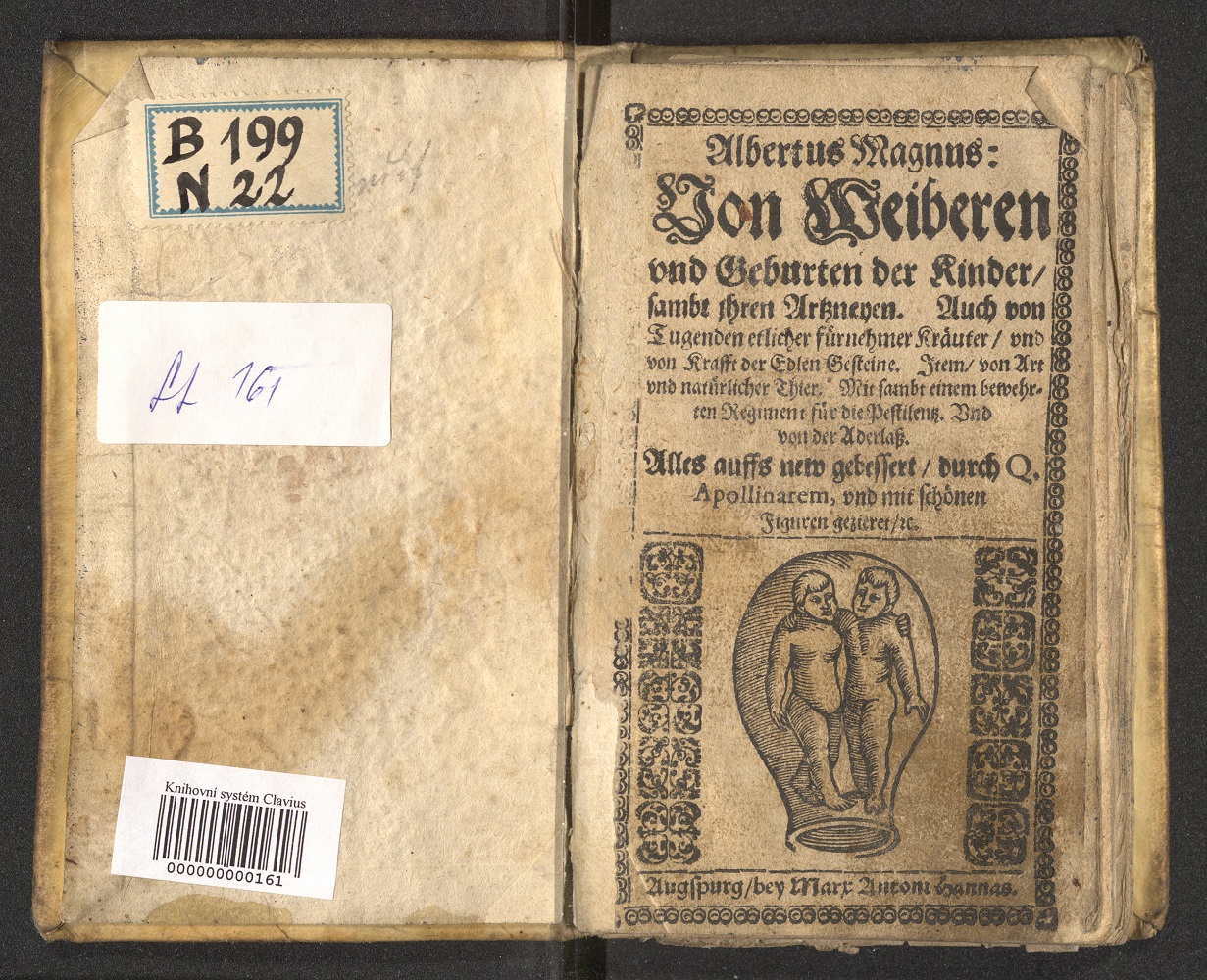 Náhledový obrázek Albert Veliký : Von Weiberen und Geburten. - 2