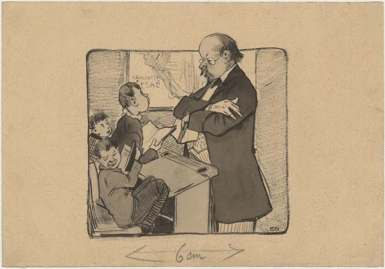 Náhledový obrázek předmětu Ilustrace pro časopis Švanda dudák