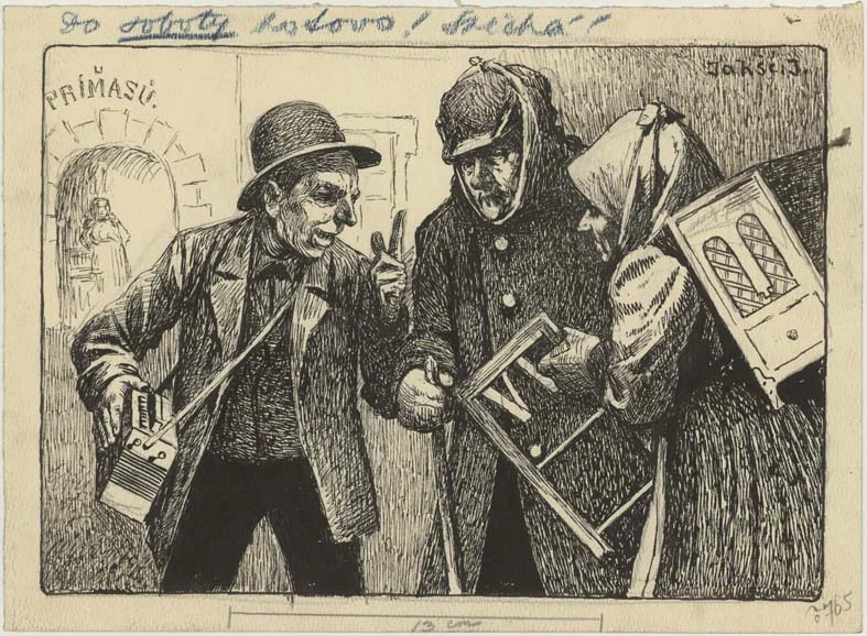 Náhledový obrázek předmětu Ilustrace pro časopis Švanda dudák