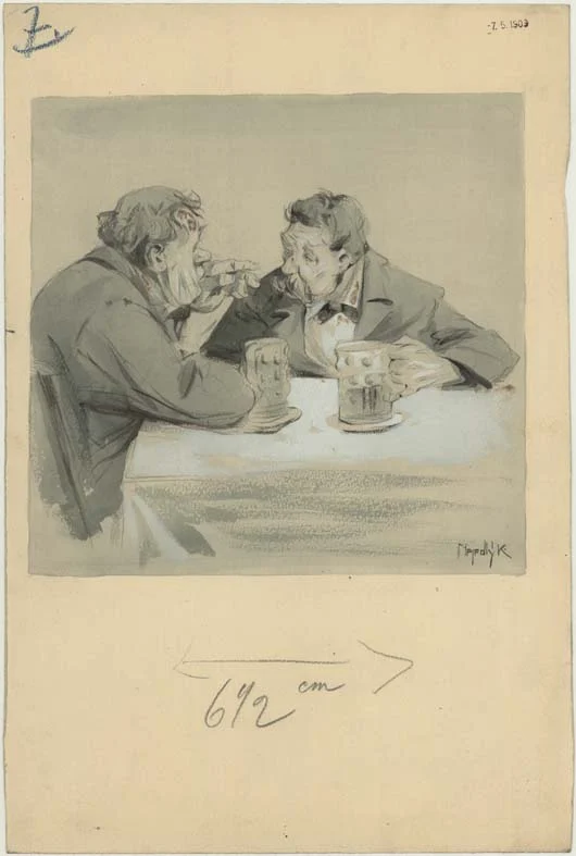 Náhledový obrázek předmětu Ilustrace pro časopis Švanda dudák