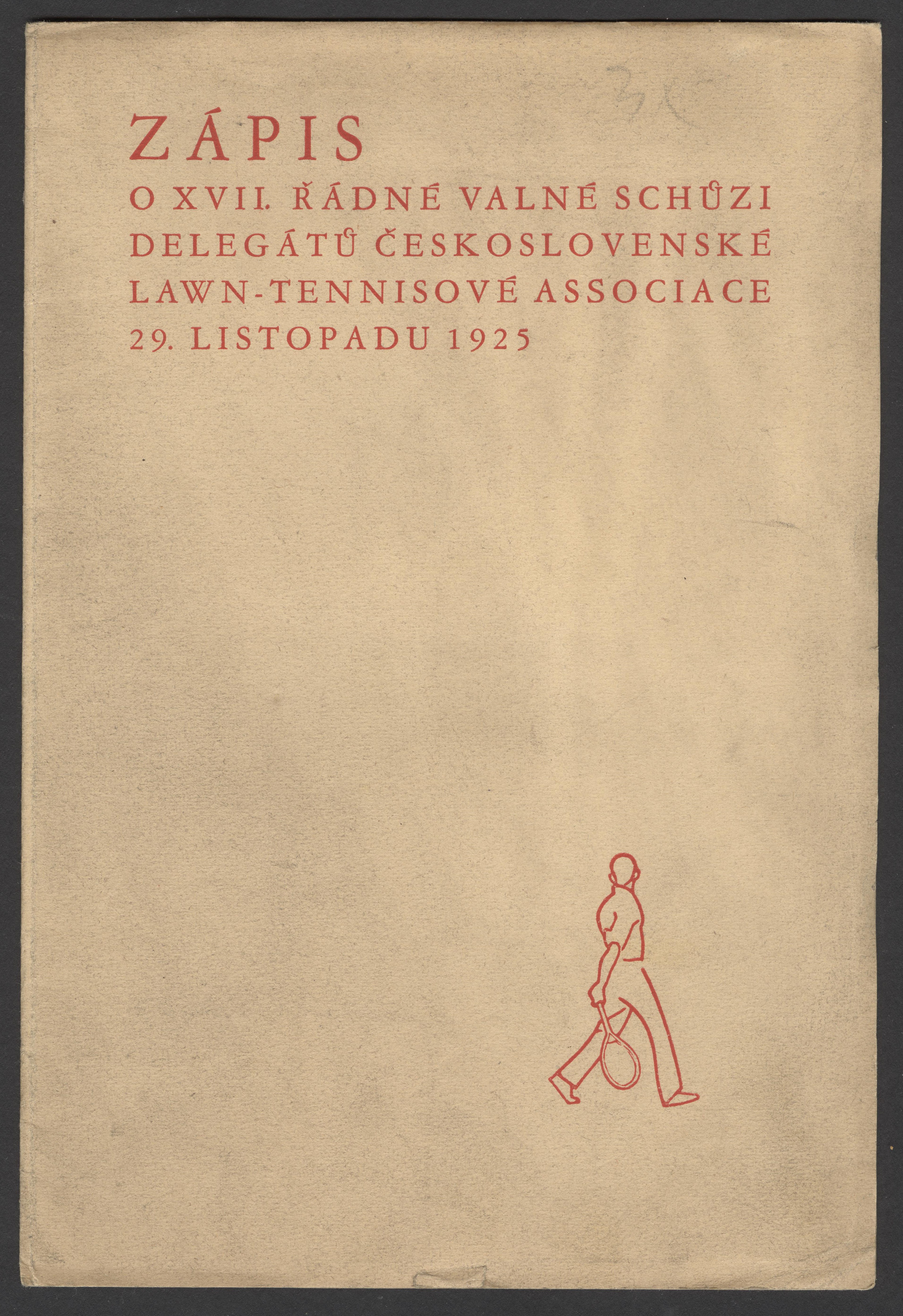 Náhledový obrázek Zápis o XVII. řádné valné schůzi delegátů ČLTA - 4