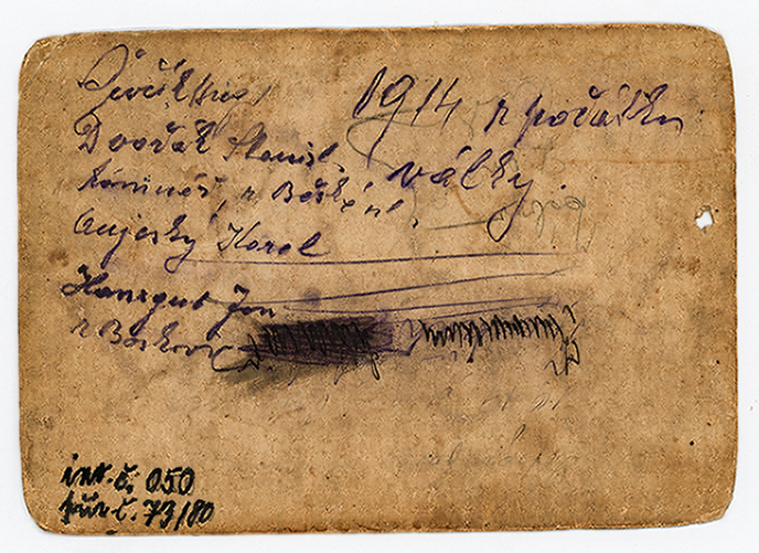 Náhledový obrázek fotografie vojáků z r.1914 - 2