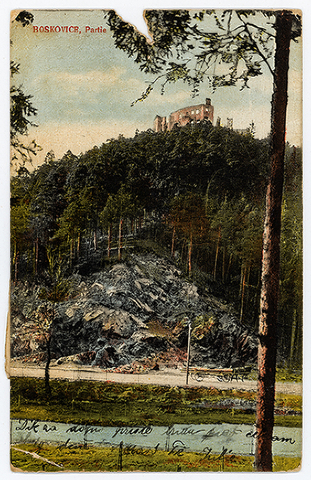 Náhledový obrázek Pohlednice Boskovic z r. 1915 - 1