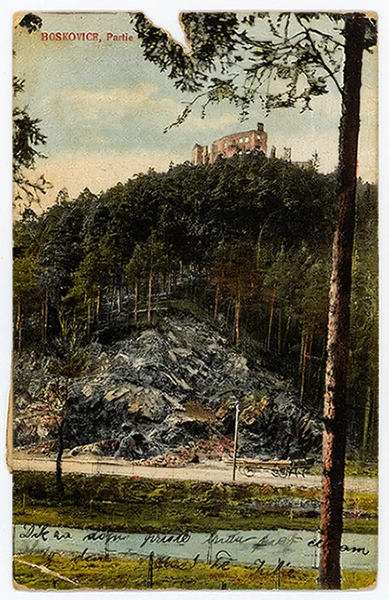 Náhledový obrázek předmětu Pohlednice Boskovic z r. 1915
