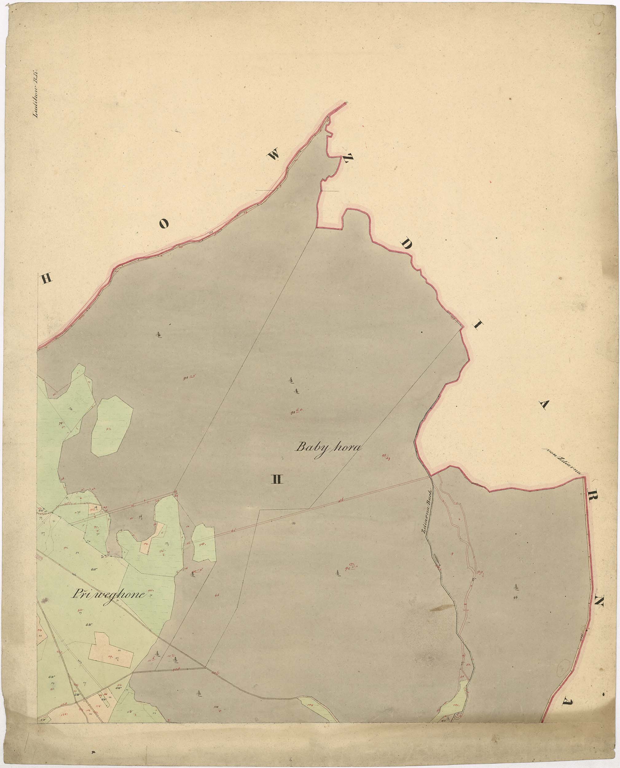 Náhledový obrázek Katastrální mapa - 3