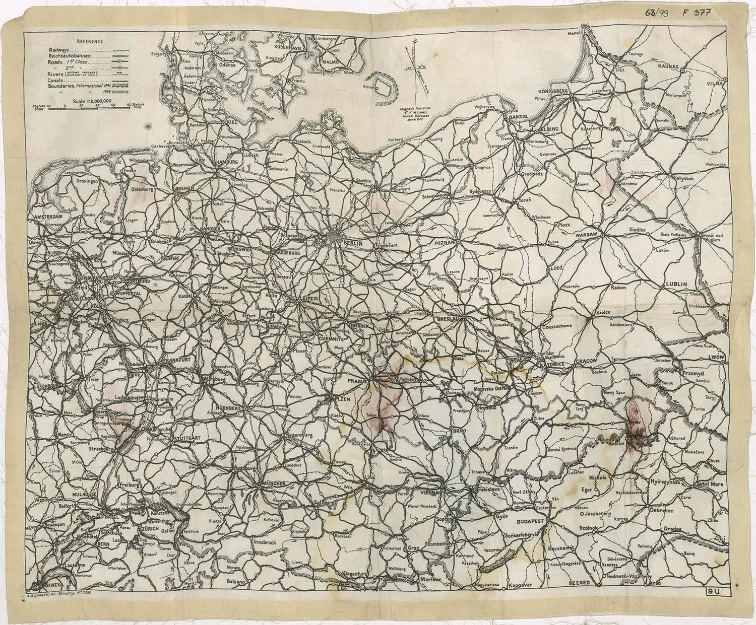 Náhledový obrázek předmětu Letecká mapa