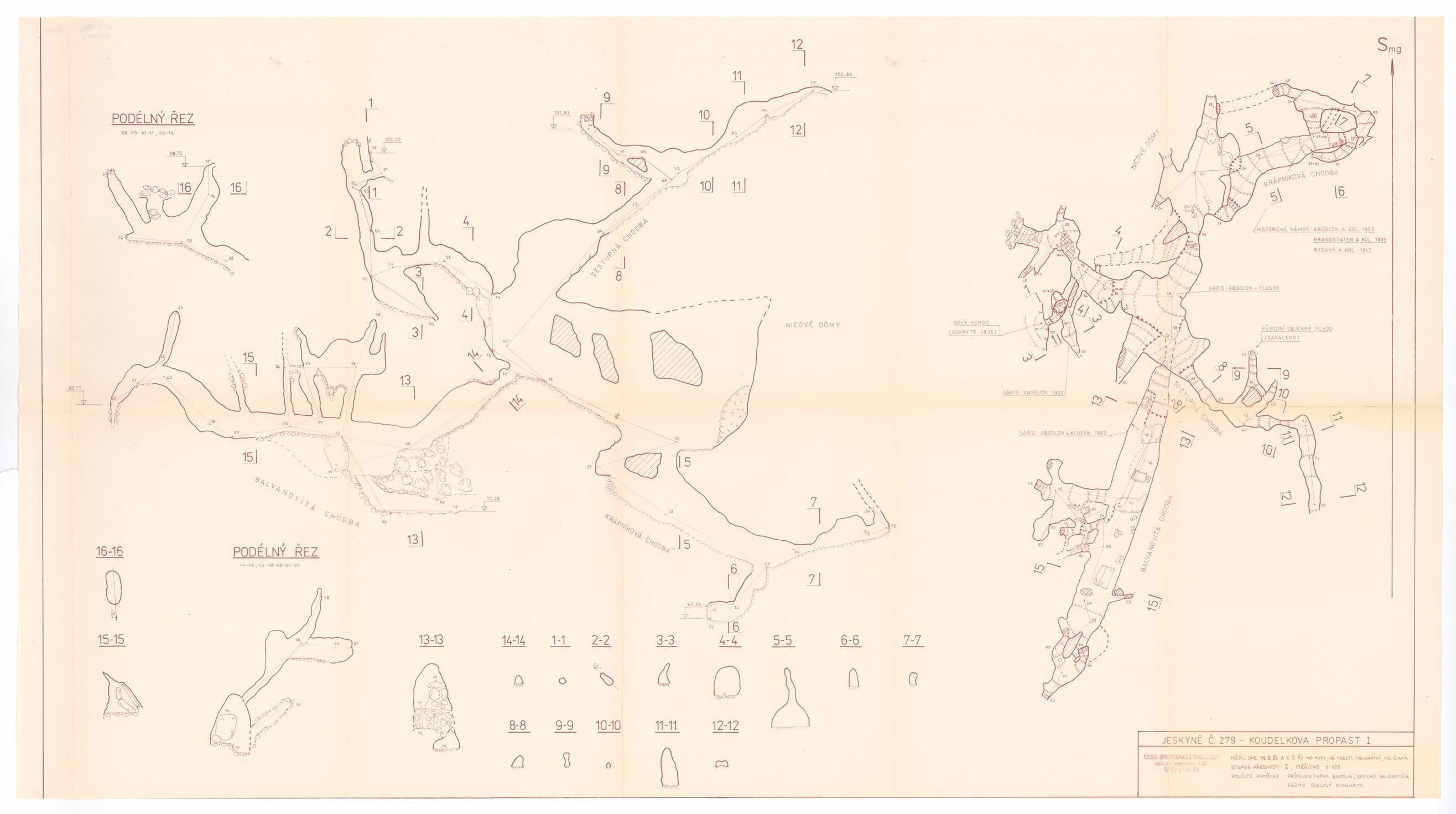 Náhledový obrázek Jeskyně č. 279 - 1