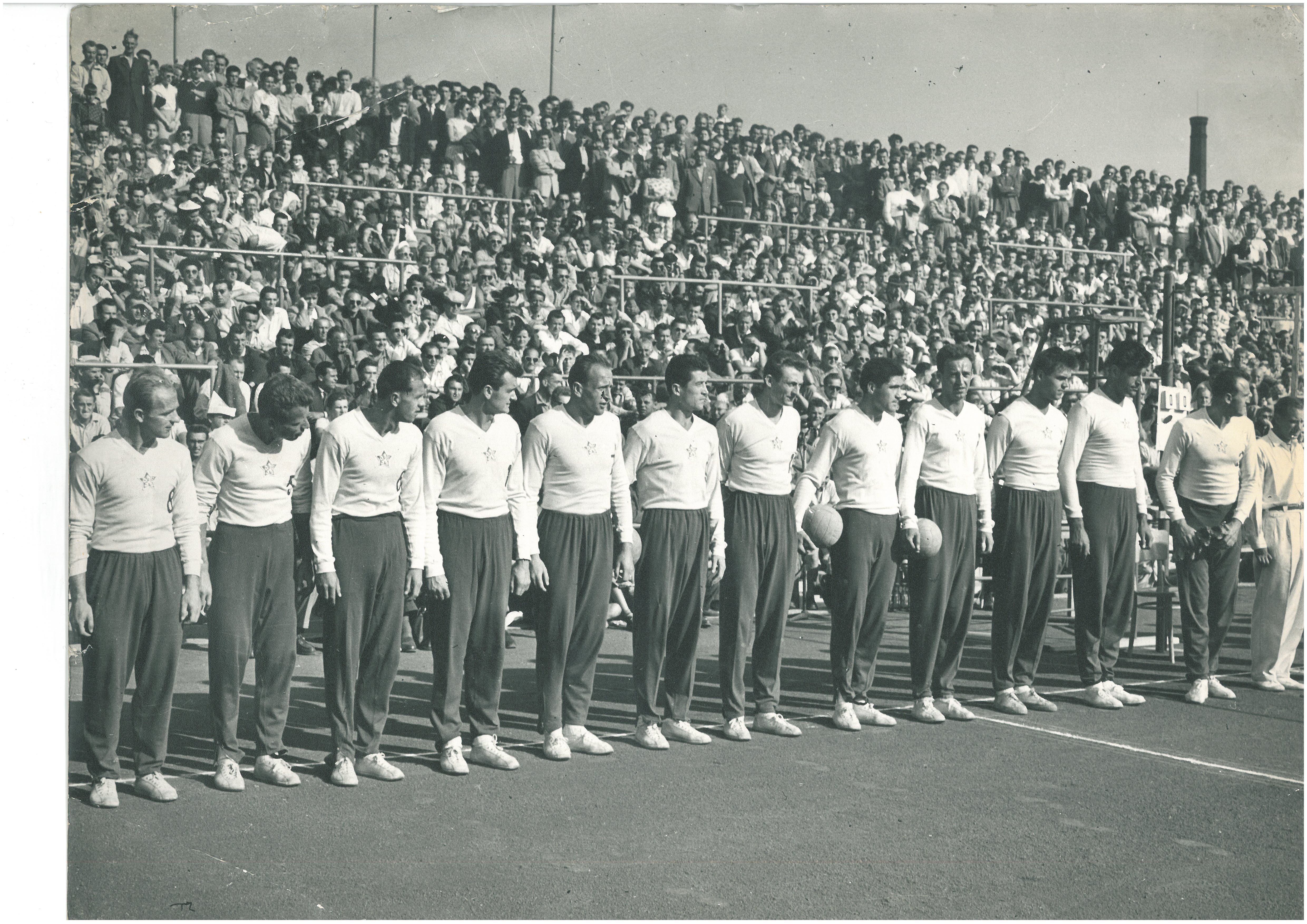 Náhledový obrázek Mistrovství Evropy ve volejbale mužů a žen. Československo 1958 - 1