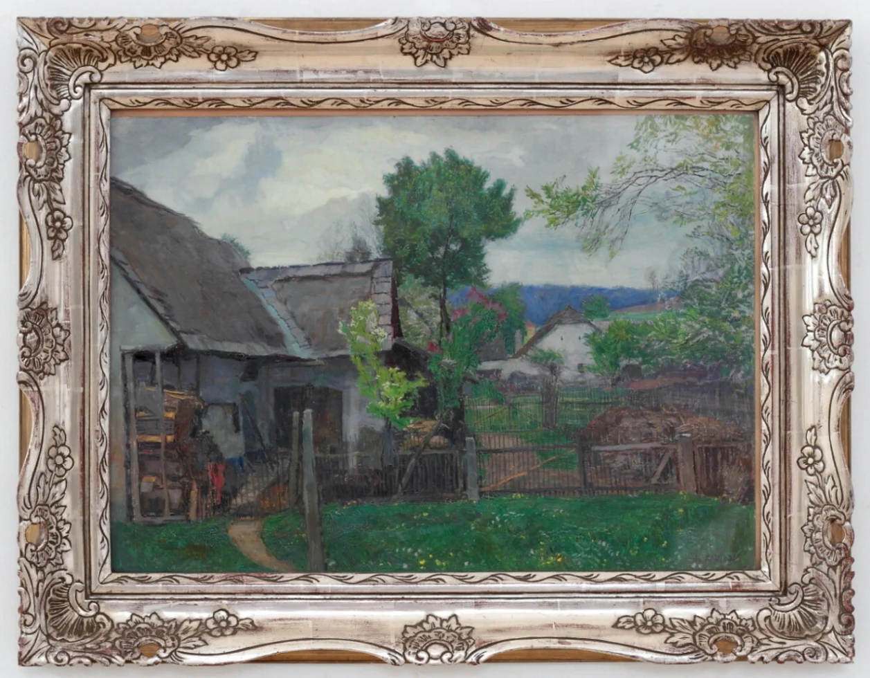 Náhledový obrázek předmětu Krajina s domky