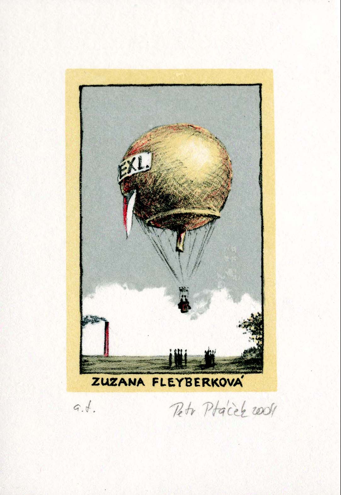 Náhledový obrázek Exlibris - 1