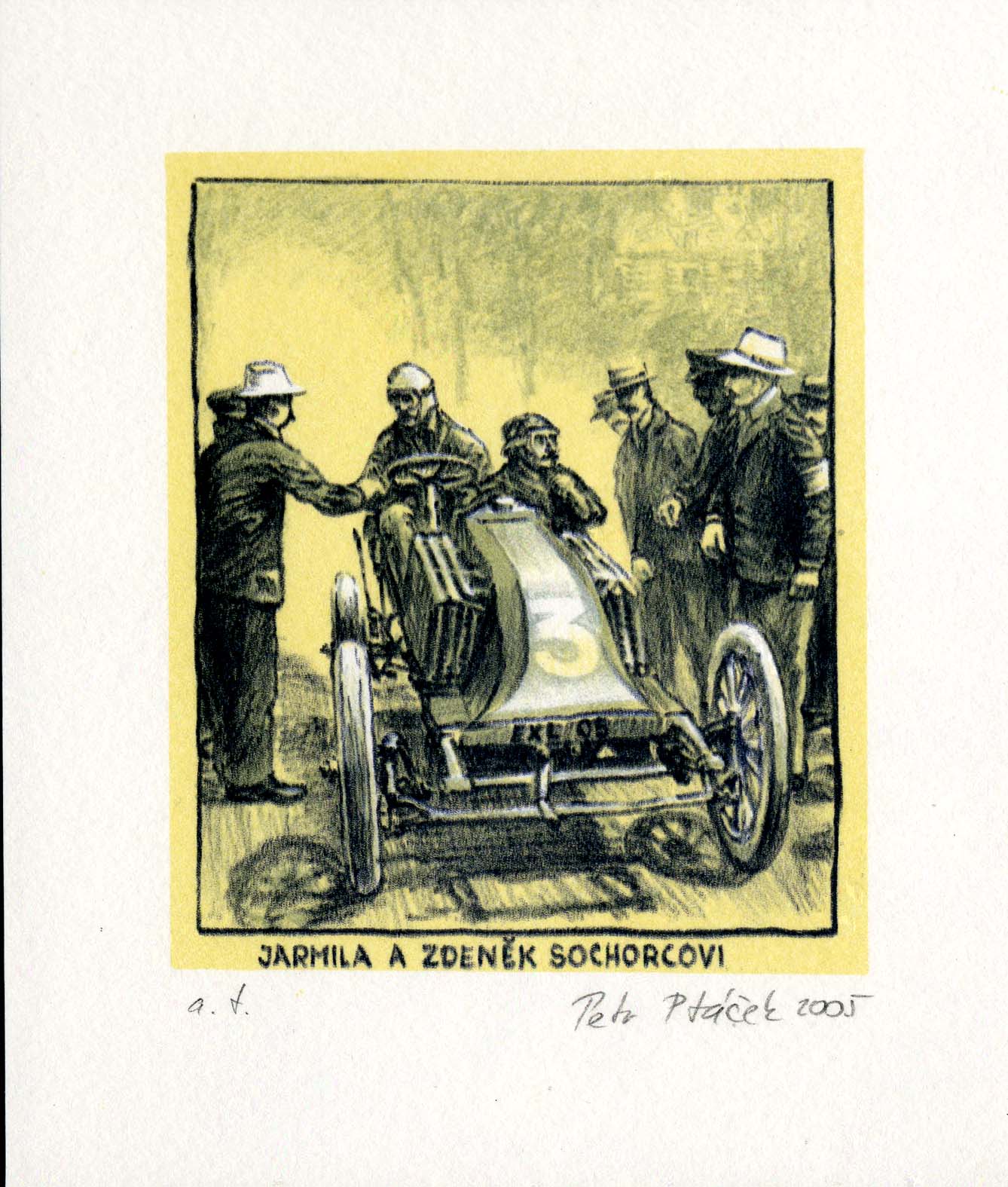 Náhledový obrázek Exlibris - 1