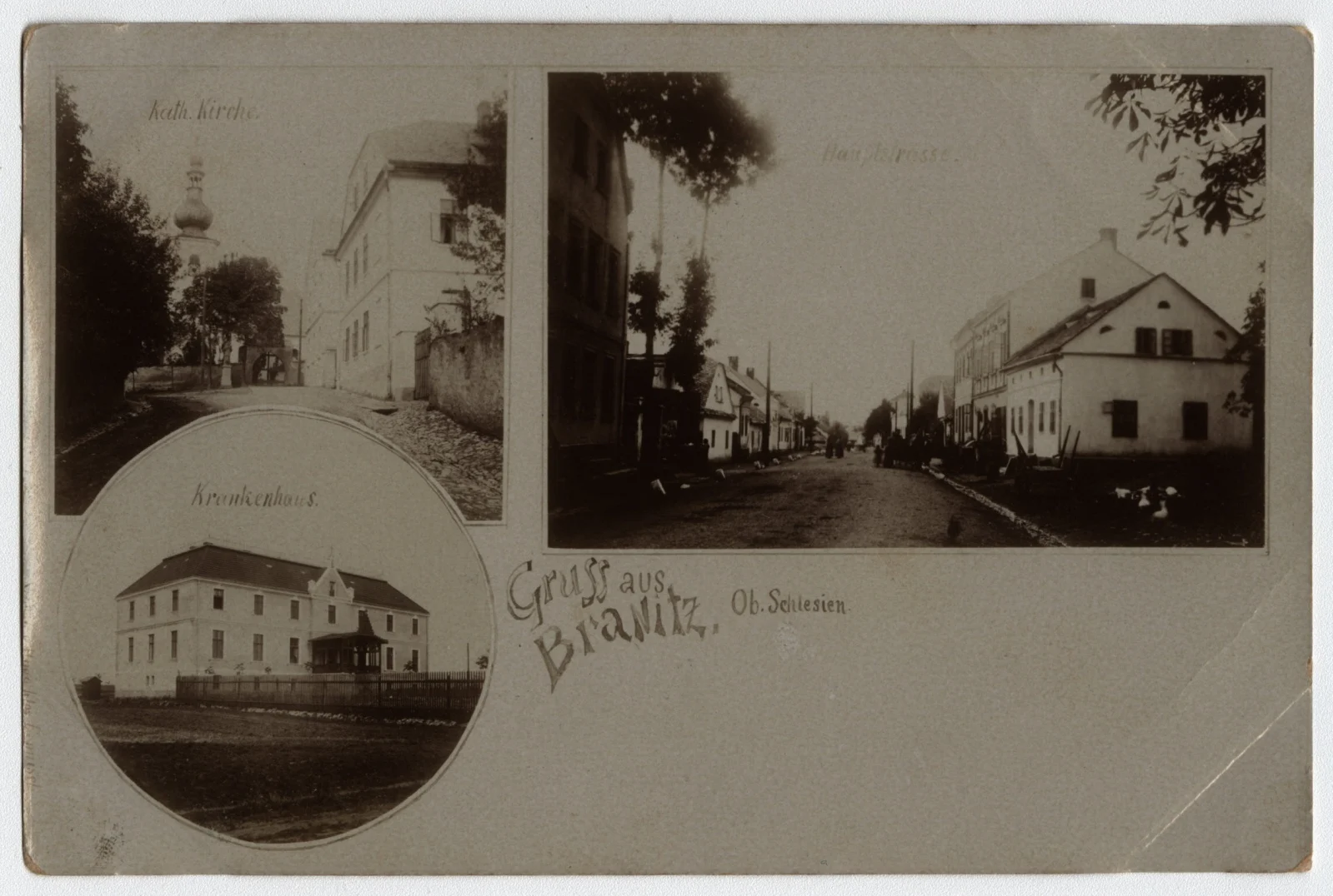 Náhledový obrázek předmětu Branice (čb. pohlednice)