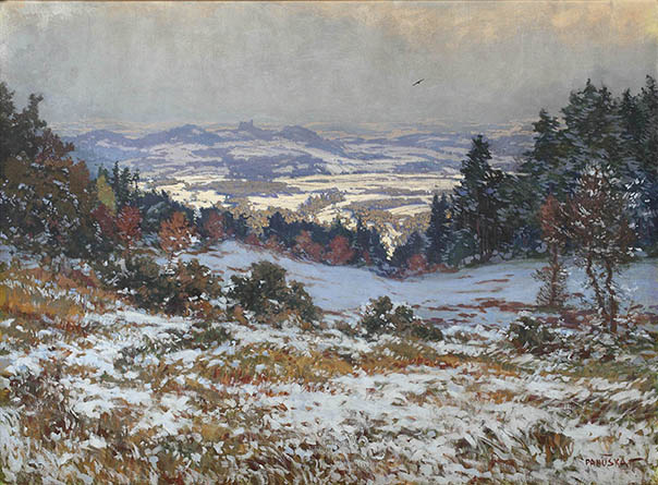 Náhledový obrázek Zimní krajina - 1