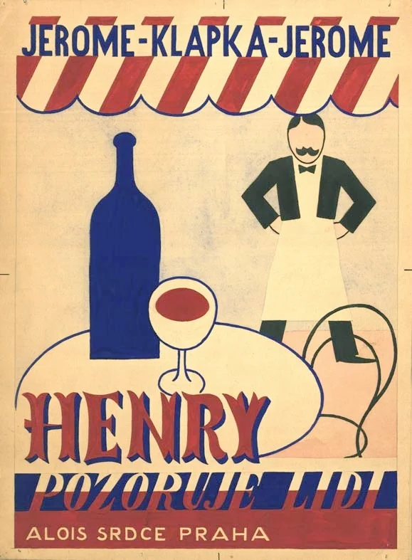 Náhledový obrázek předmětu Ilustrace - Henry pozoruje lidi