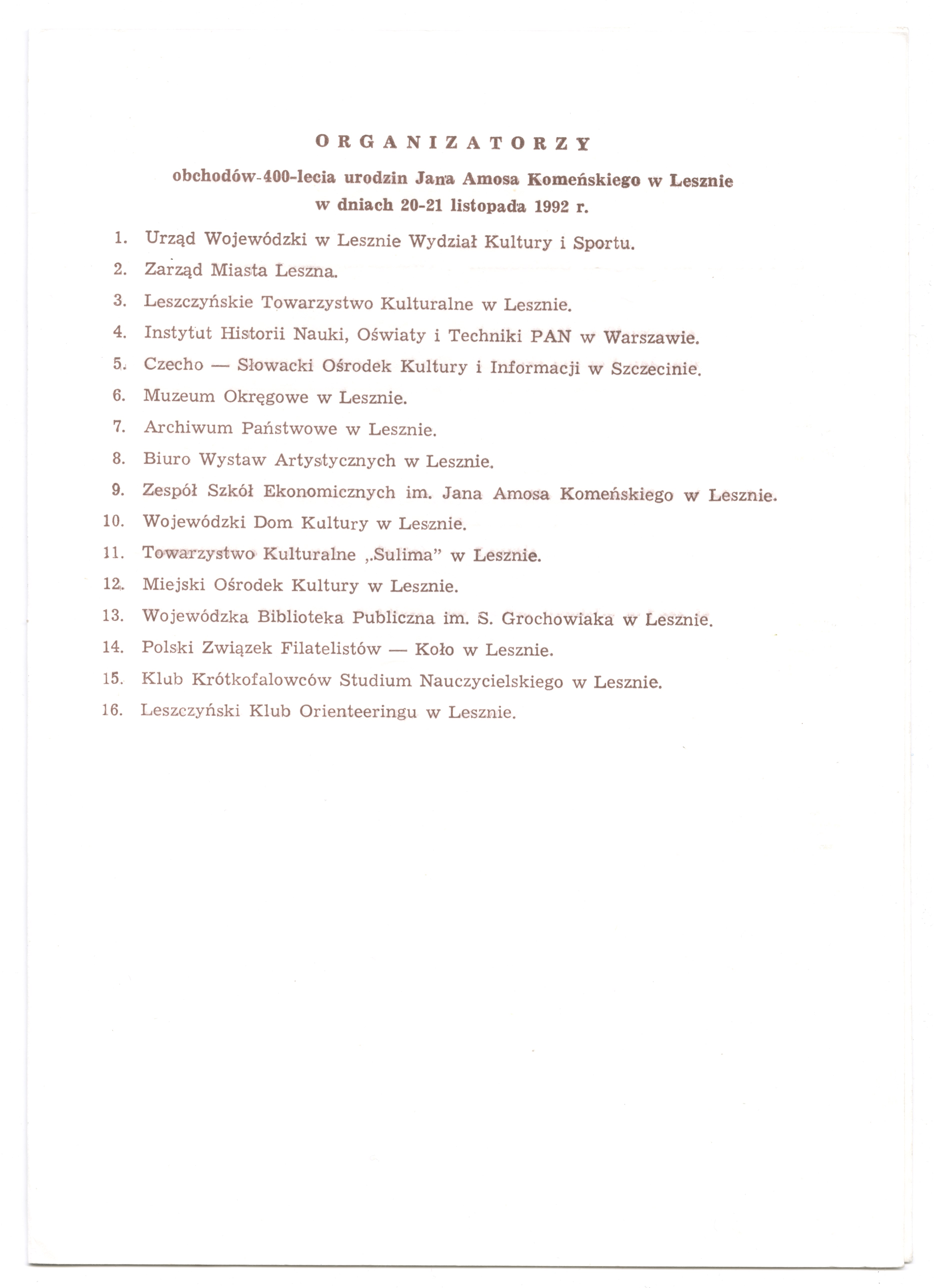 Náhledový obrázek Pozvánka a program oslav - 2
