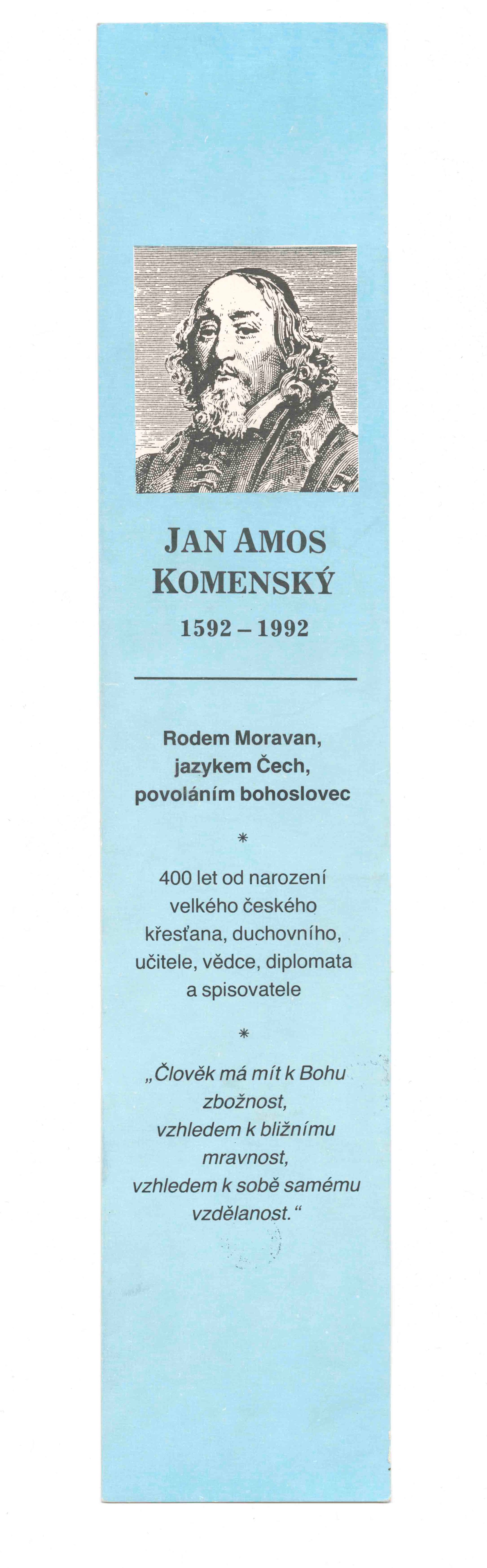 Náhledový obrázek předmětu Záložka do knihy
