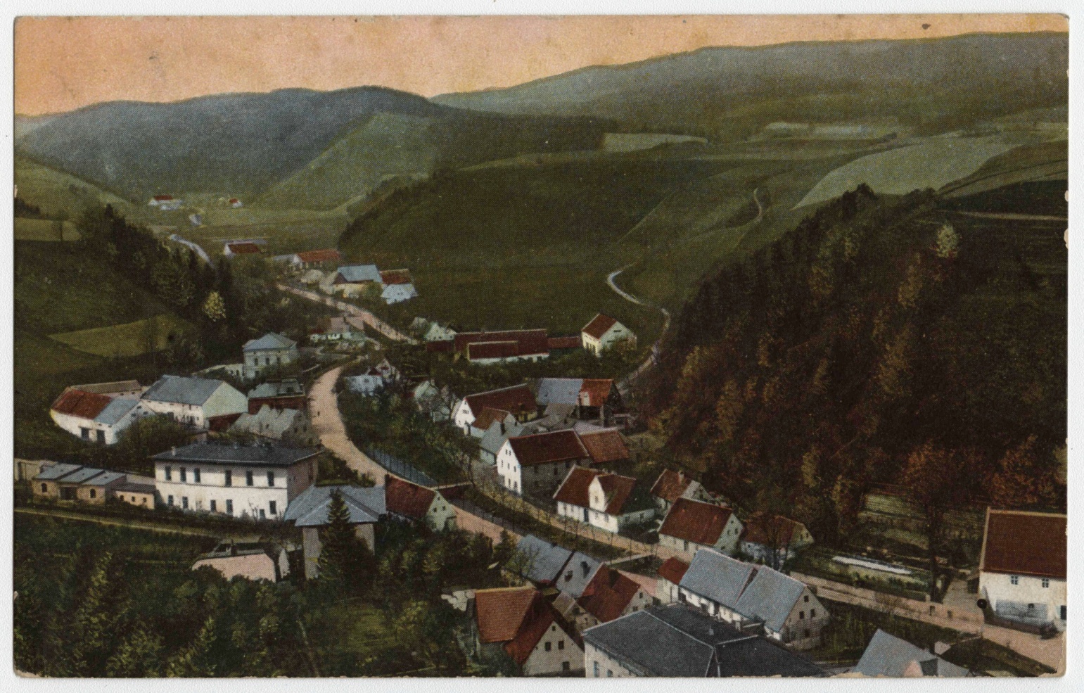 Náhledový obrázek Javorník – Podměstí (kolorovaná pohlednice) - 1