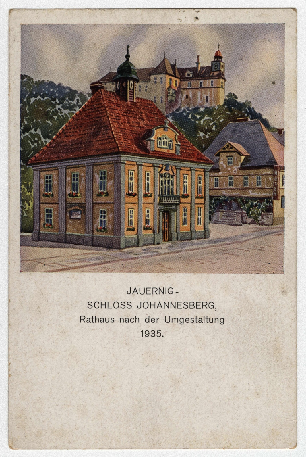 Náhledový obrázek Javorník (kolorovaná pohlednice) - 1