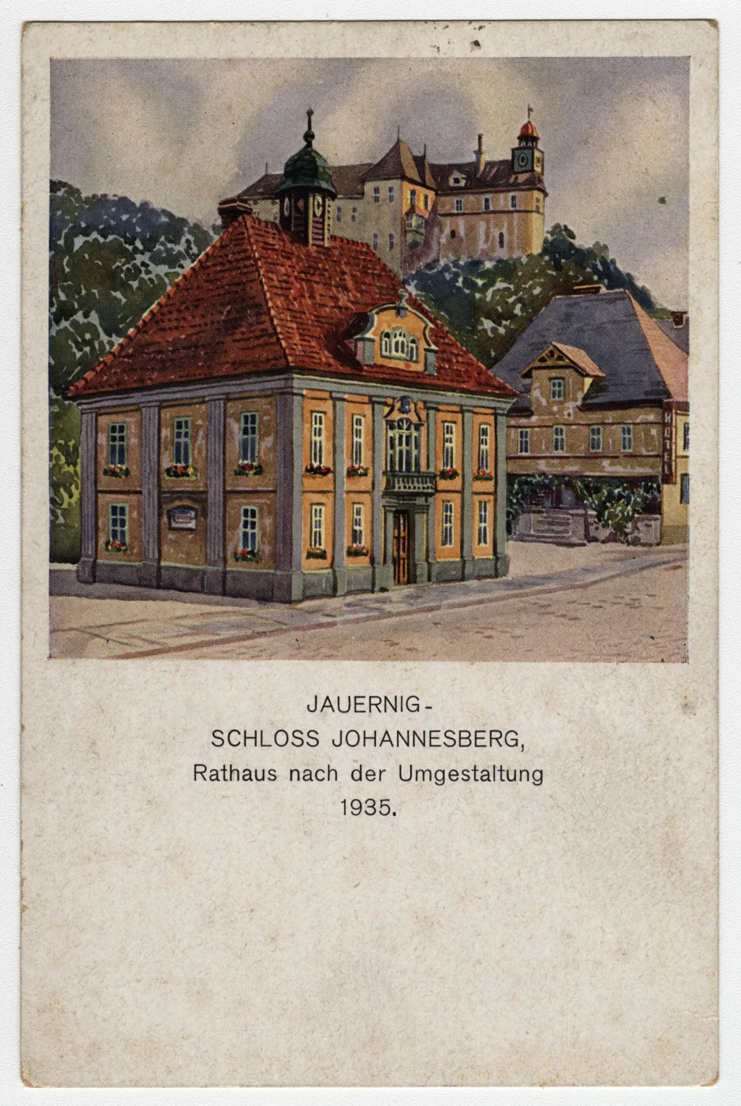 Náhledový obrázek předmětu Javorník (kolorovaná pohlednice)