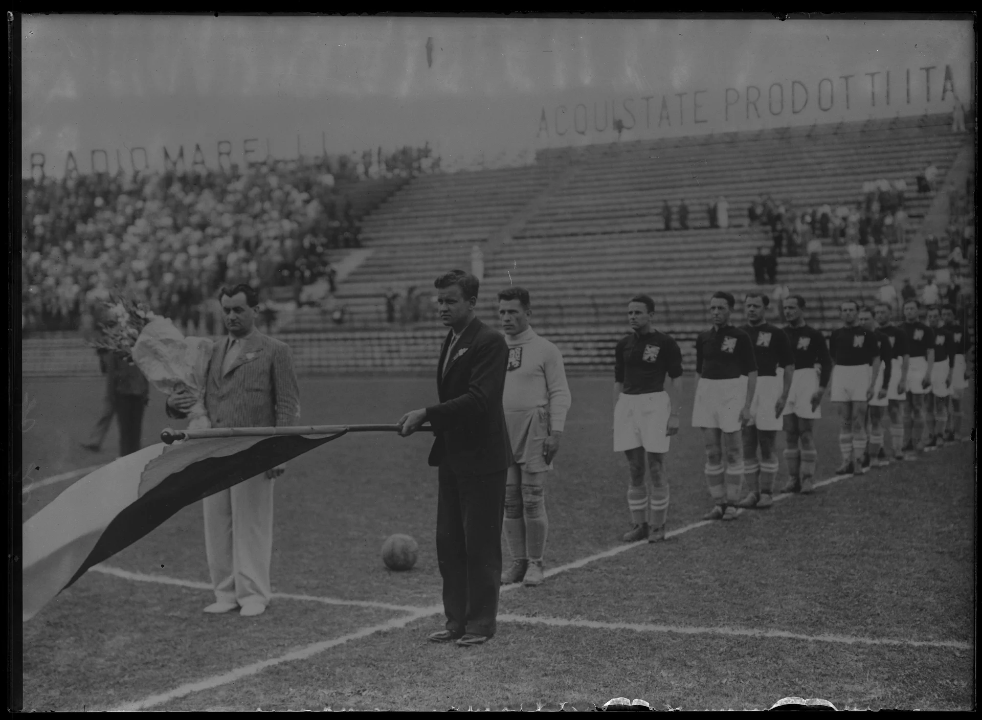 Náhledový obrázek předmětu Mistrovství světa v Itálii 1934, zápas ČSR-Německo