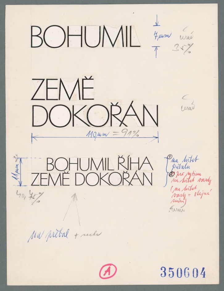 Náhledový obrázek Předloha pro typografii - Země dokořán - 1