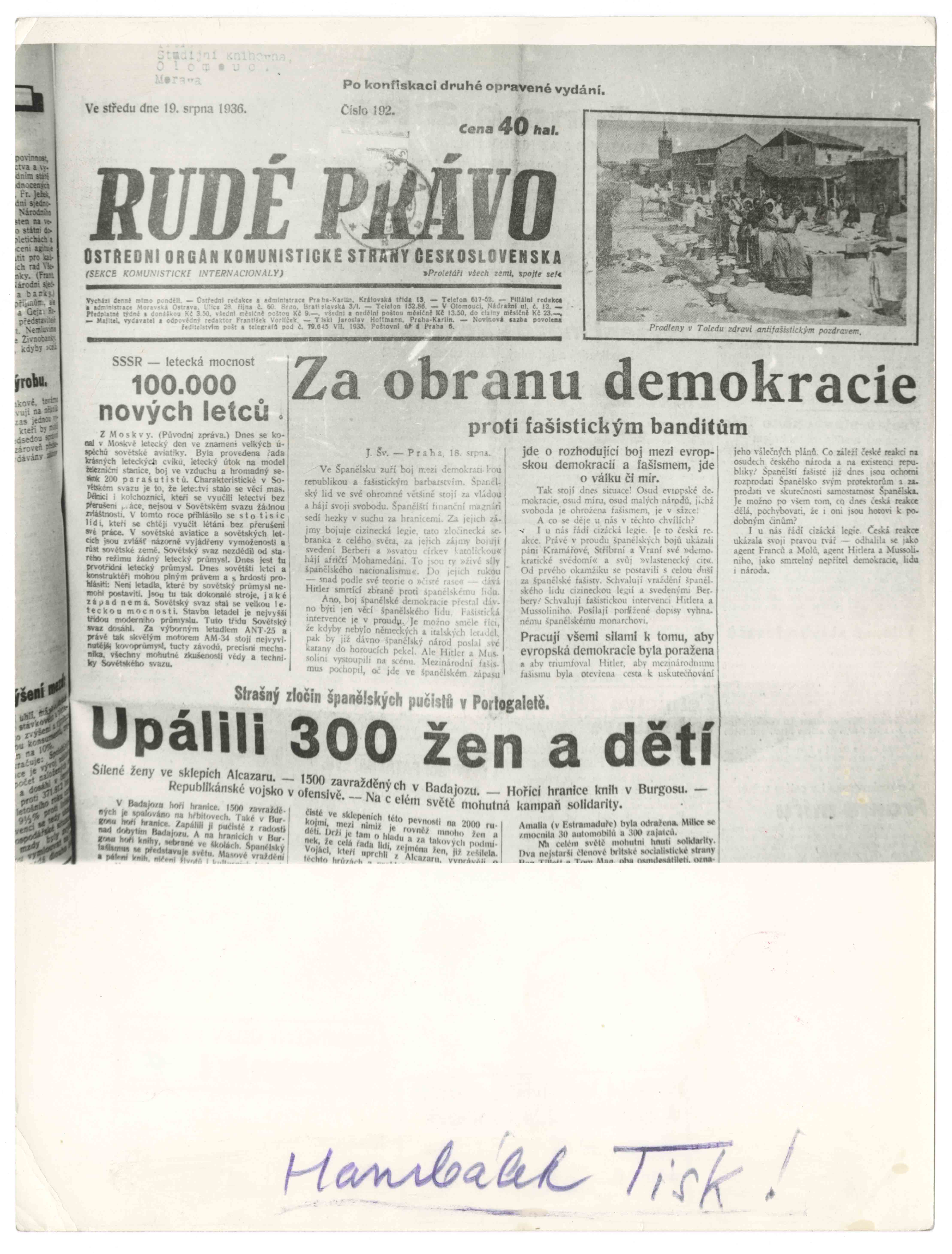 Náhledový obrázek Rudé právo - 1