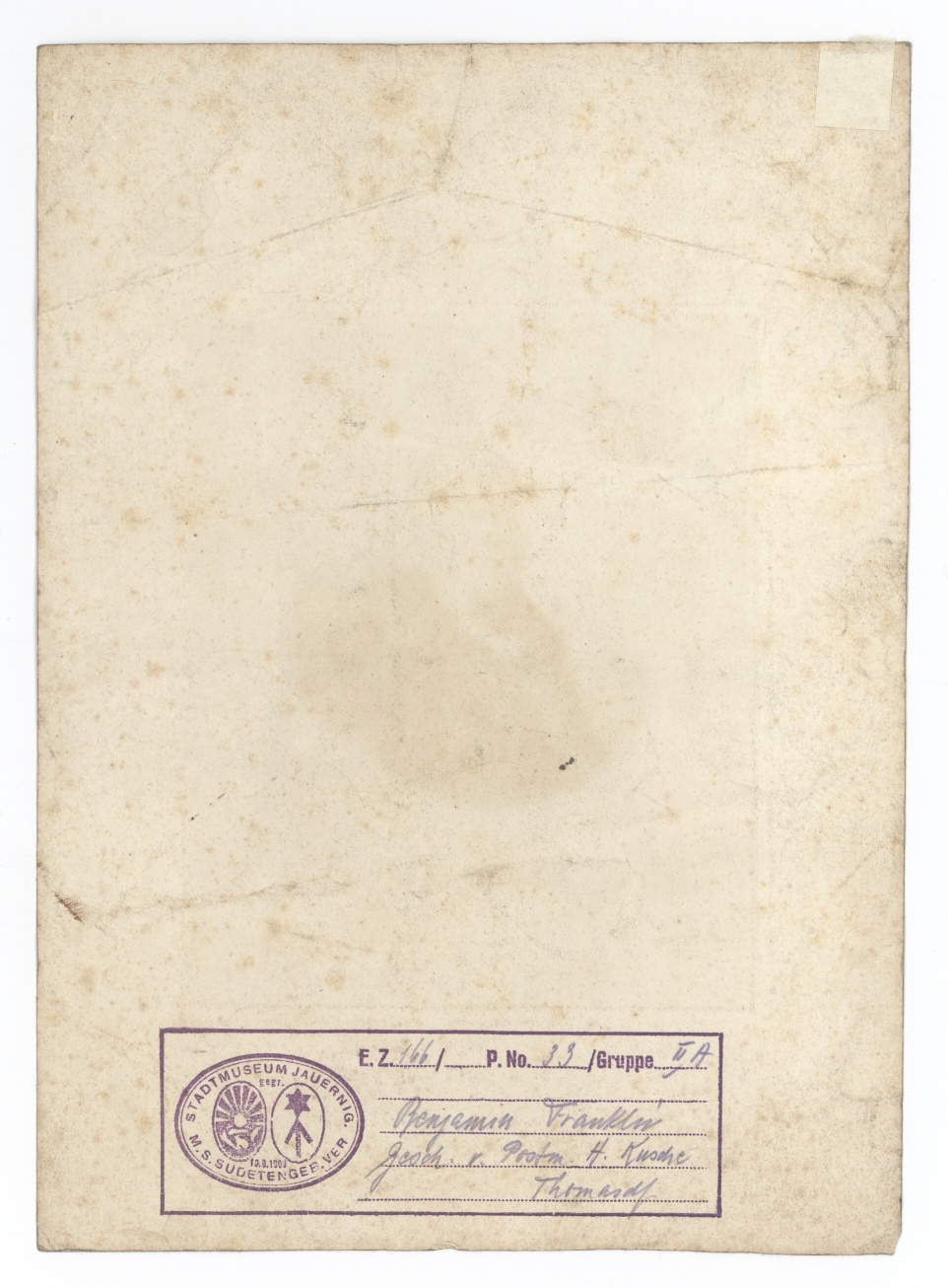 Náhledový obrázek Benjamin Franklin (grafický list) - 3
