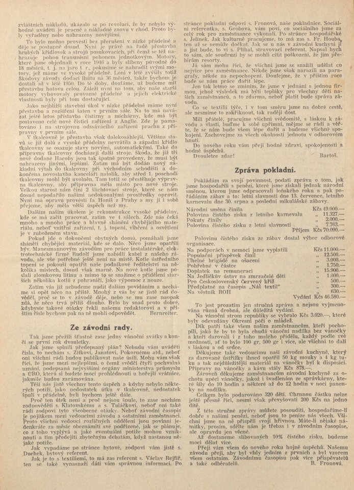 Náhledový obrázek Předeme a tkáme, rok 1948, číslo 1-2 - 3