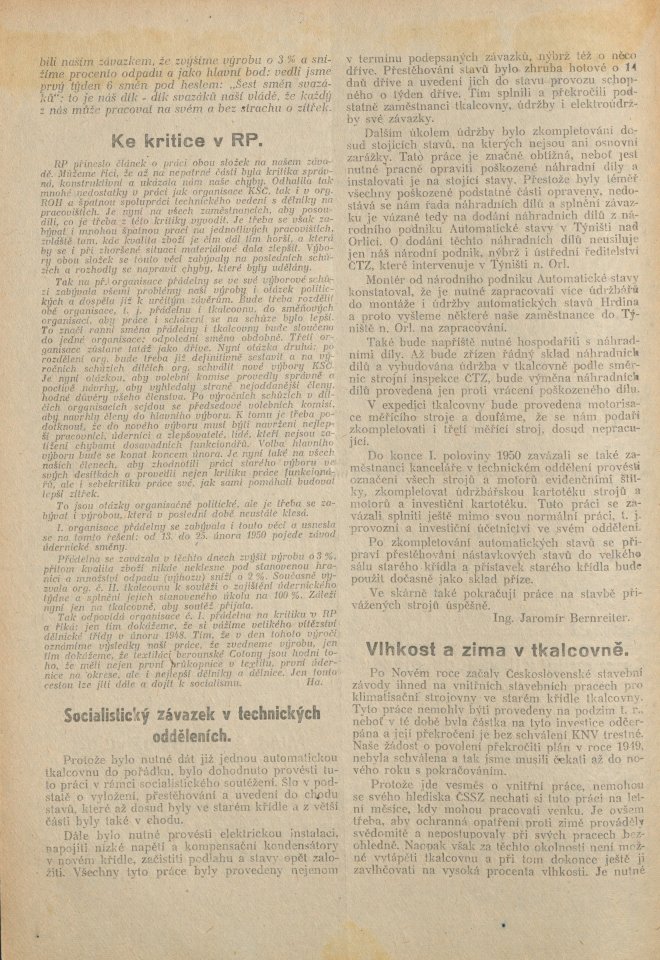Náhledový obrázek Předeme a tkáme, rok 1950, číslo 1-2 - 2