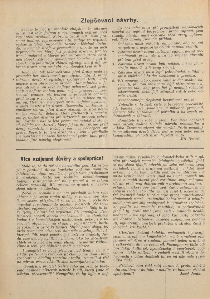 Náhledový obrázek Předeme a tkáme, rok 1950, číslo 1-2 - 4