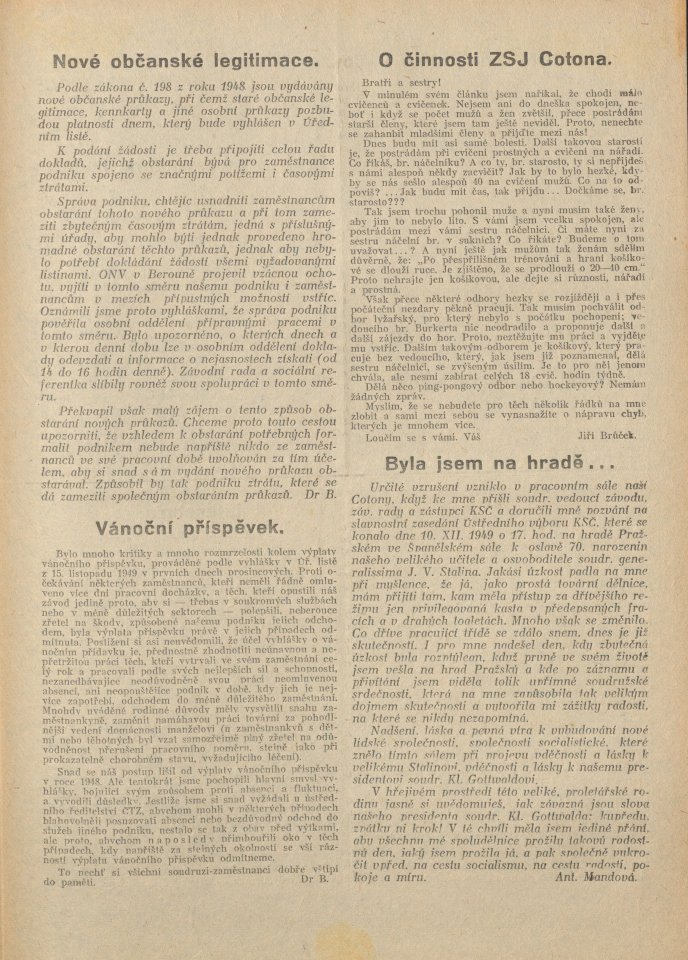 Náhledový obrázek Předeme a tkáme, rok 1950, číslo 1-2 - 5