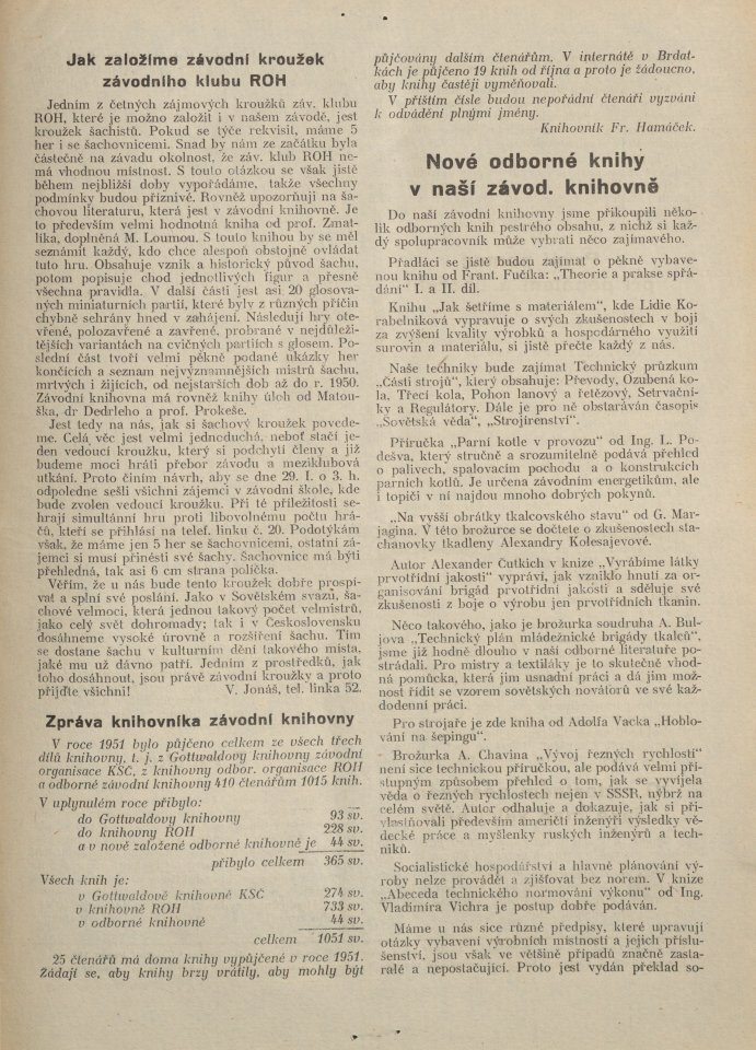 Náhledový obrázek Předeme a tkáme, rok 1952, číslo 1 - 7