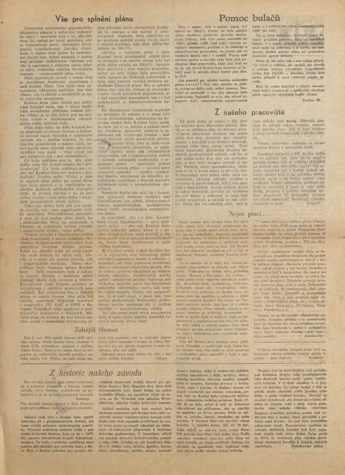 Náhledový obrázek Přední bojovník, rok 1953, číslo 1 - 2
