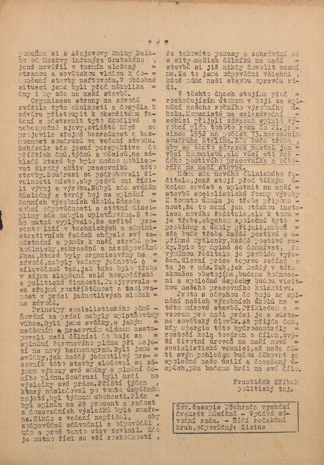 Náhledový obrázek Přehrada, rok 1952, číslo 15 - 3